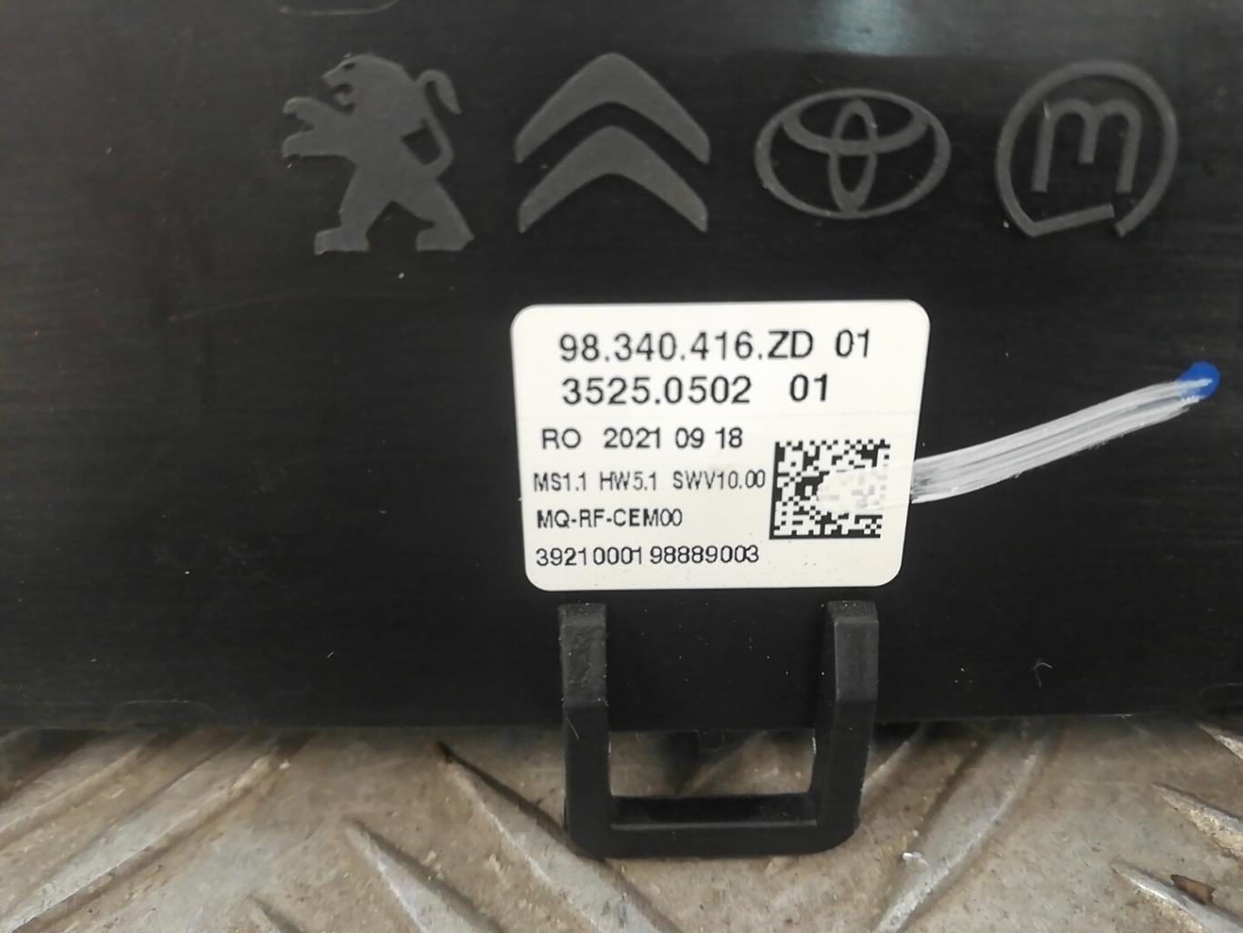 Commande chauffage PEUGEOT EXPERT 3 PHASE 1 Diesel - 1