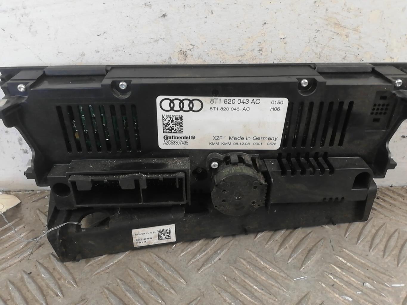 Commande chauffage AUDI A5 1 COUPE PHASE 1 Essence - 1