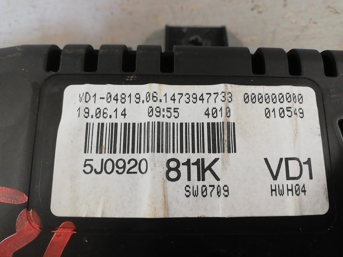 Compteur SKODA FABIA 2 PHASE 2 Diesel - 1