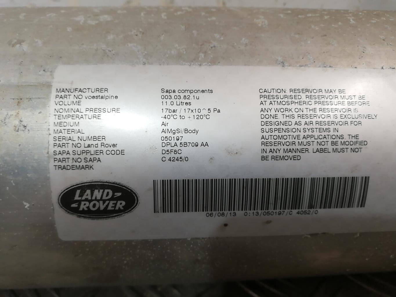 Serbatoio LAND ROVER RANGE ROVER 4 PHASE 1 Gasolina - 1