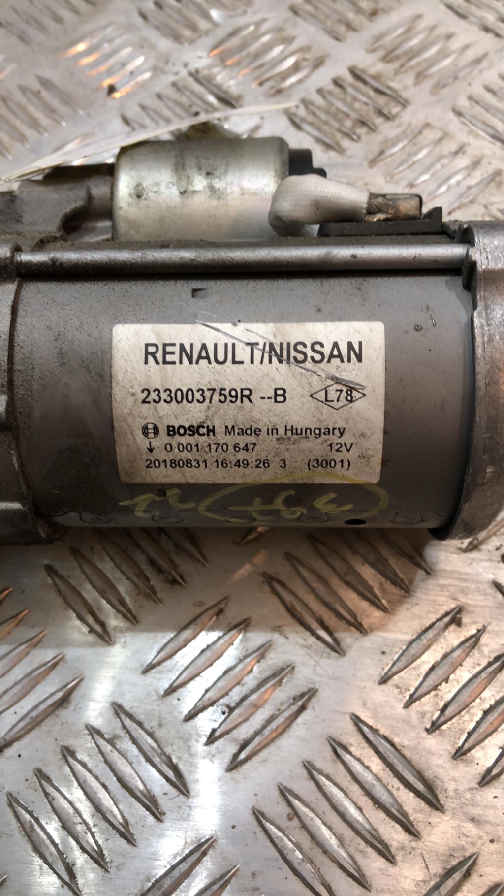 Demarreur DACIA DUSTER 2 PHASE 1 Diesel - 1