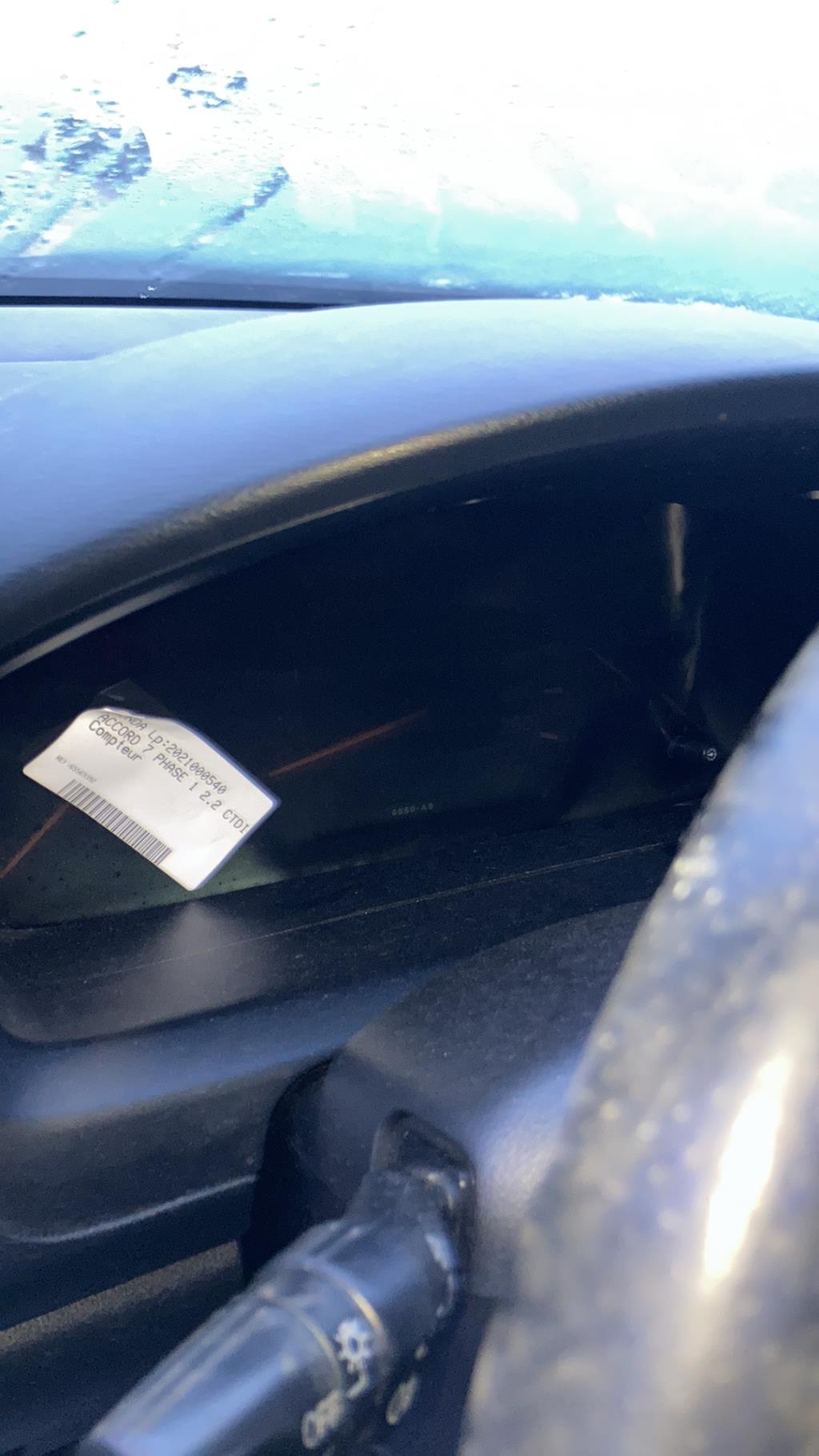Compteur HONDA ACCORD 7 PHASE 1  - 1