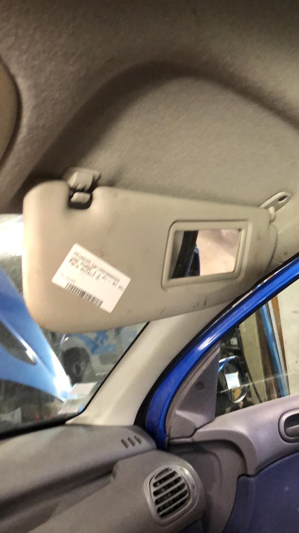 Visiera parasole destra PEUGEOT 206 PHASE 1 Gasolina - 1