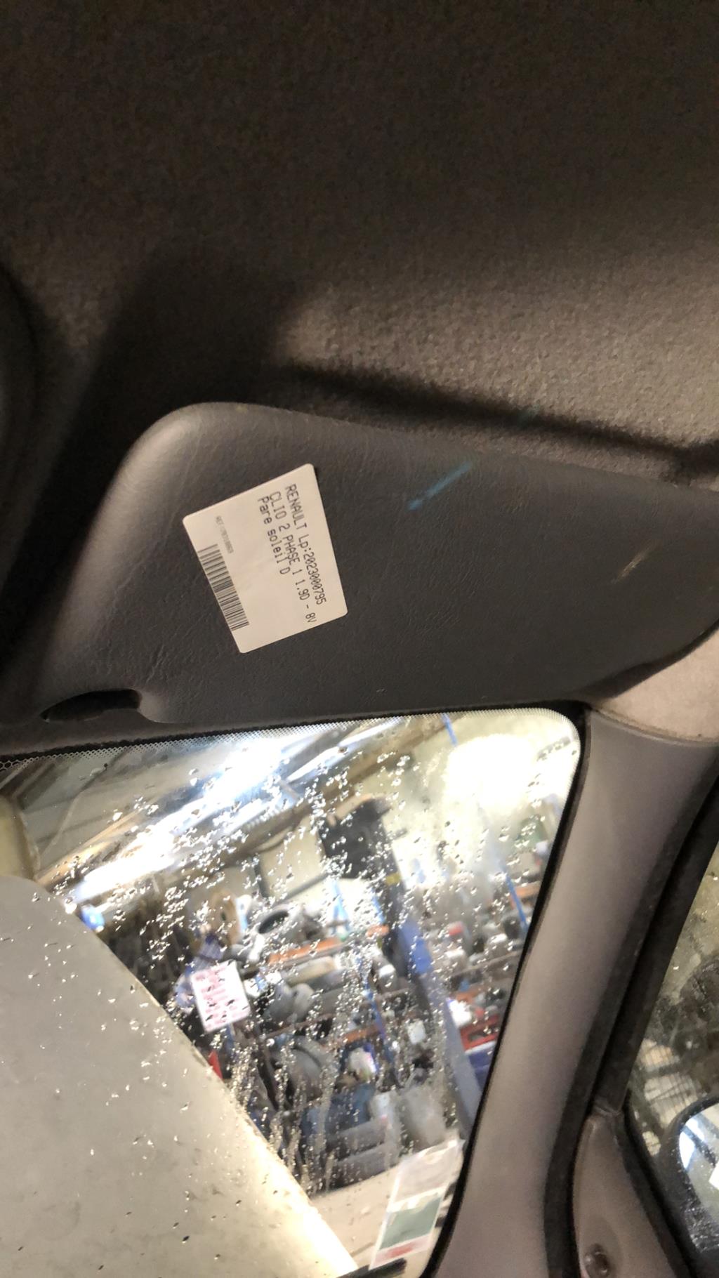 Visiera parasole destra RENAULT CLIO 2 PHASE 1 Diésel - 1