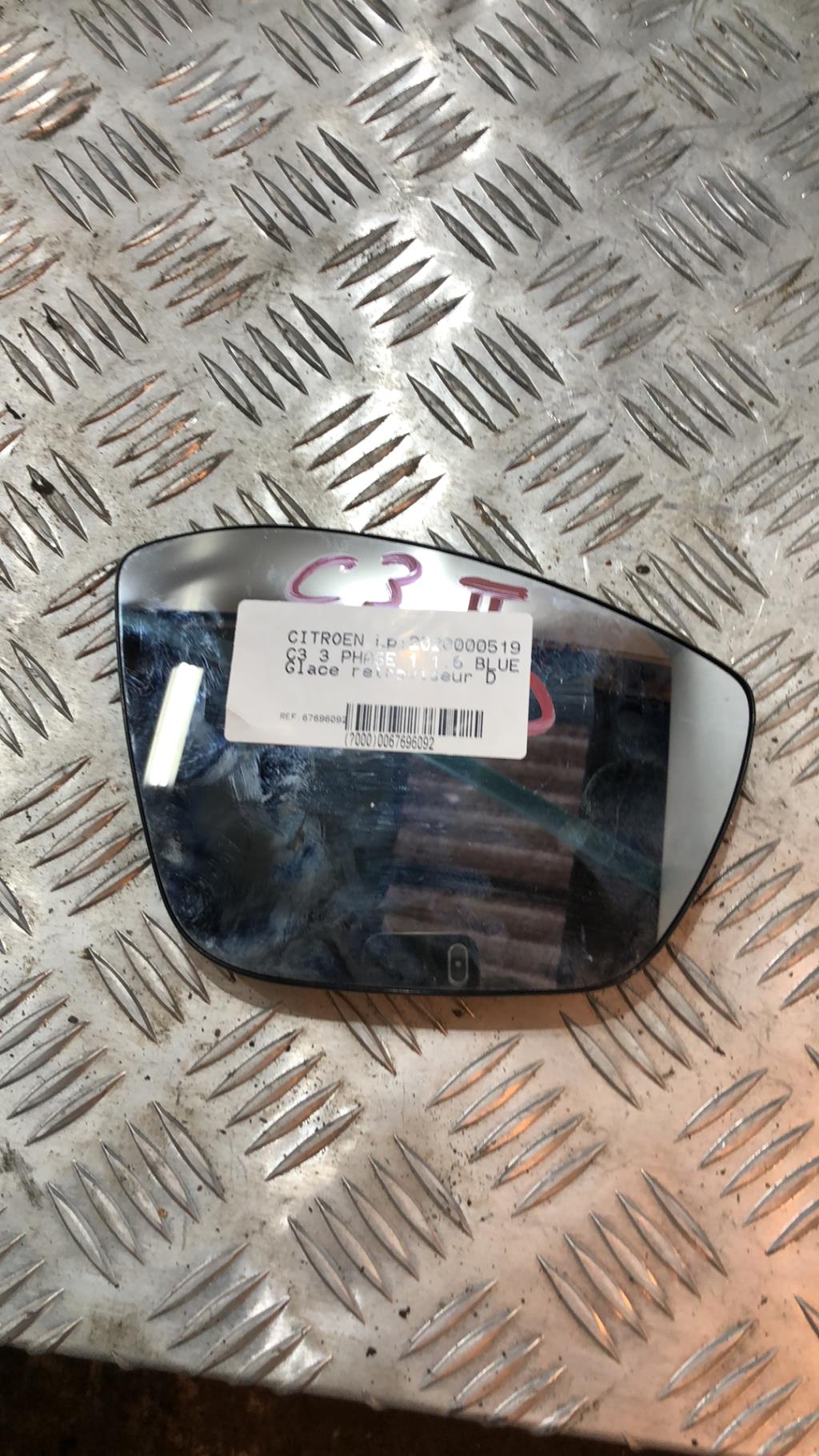 Vetro specchietto retrovisore destro CITROEN C3 3 PHASE 1  - 1