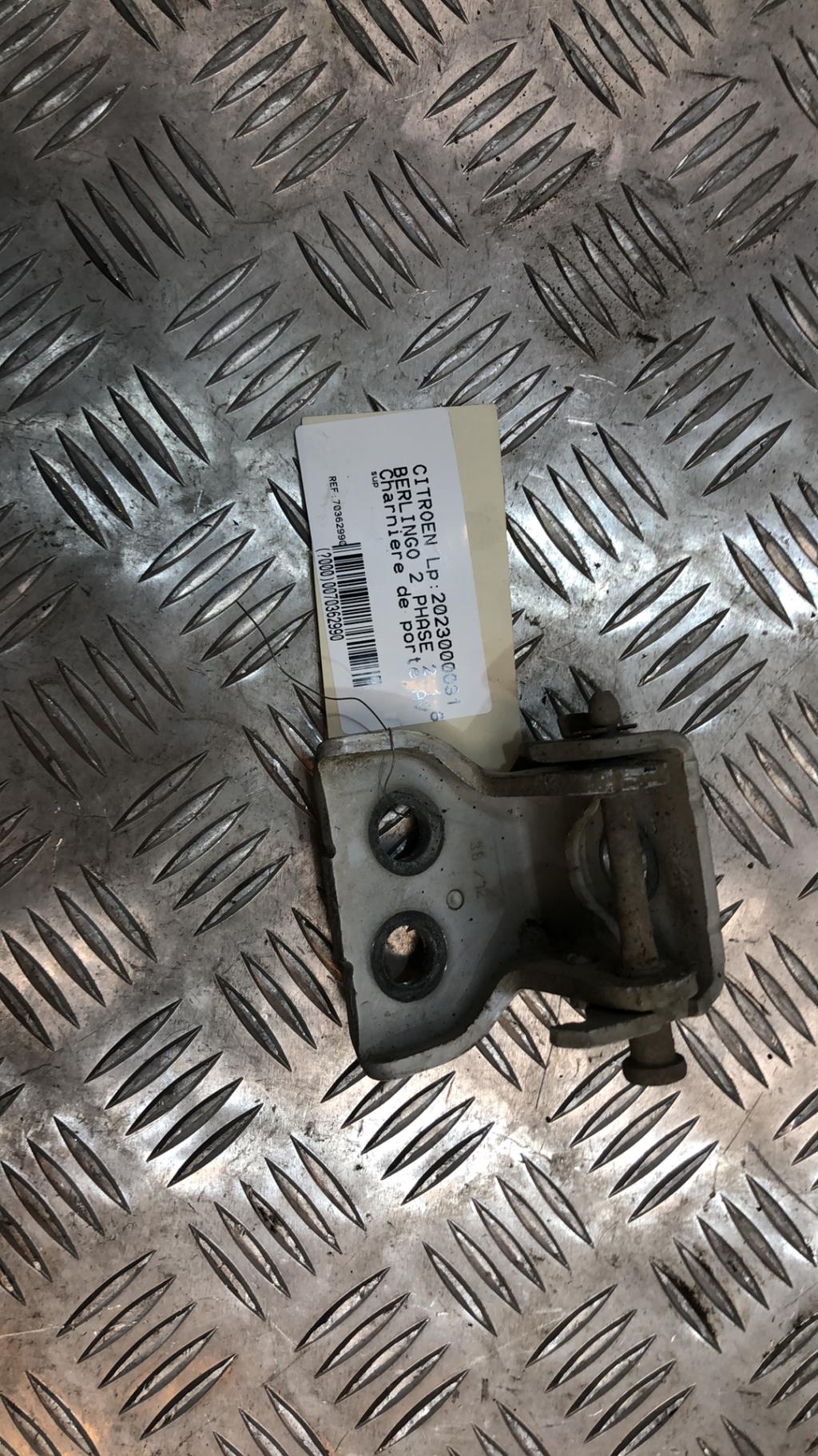 Cerniera portiera anteriore destra CITROEN BERLINGO 2 PHASE 2 Diésel - 1