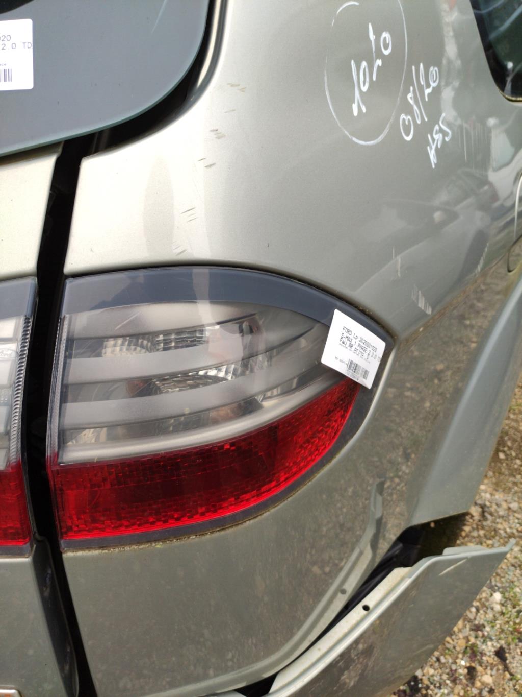 Fanale posteriore principale destro (luci) FORD S-MAX 1 PHASE 2  - 1