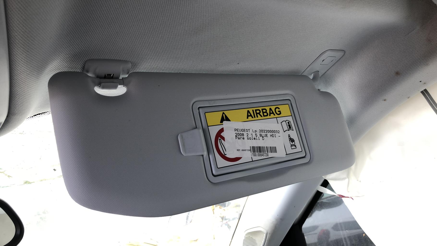 Visiera parasole destra PEUGEOT 2008 2  - 1