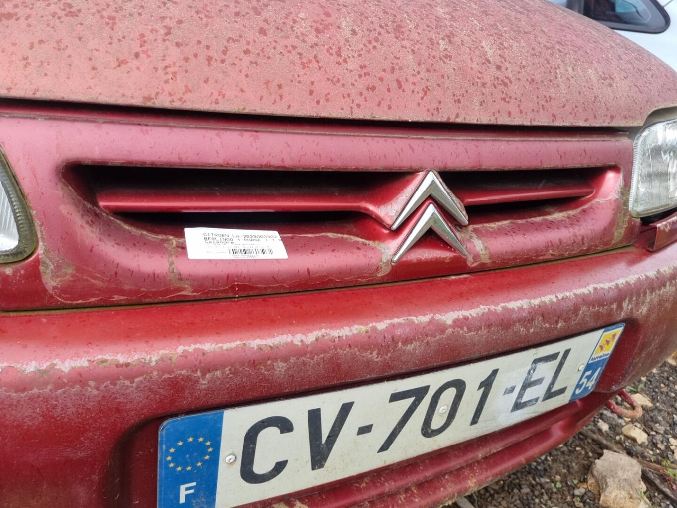 Calandre CITROEN BERLINGO 1 PHASE 1 Essence - 1