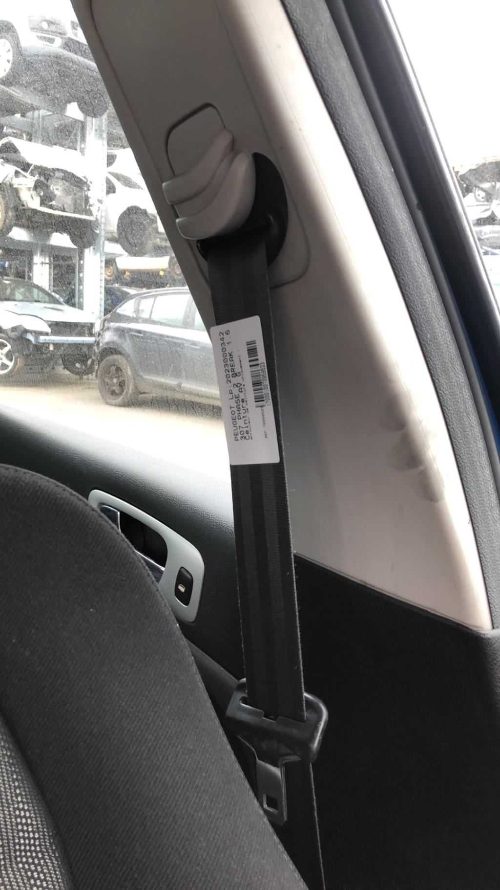 Cintura di sicurezza anteriore sinistra PEUGEOT 307 PHASE 2 BREAK Diésel - 1