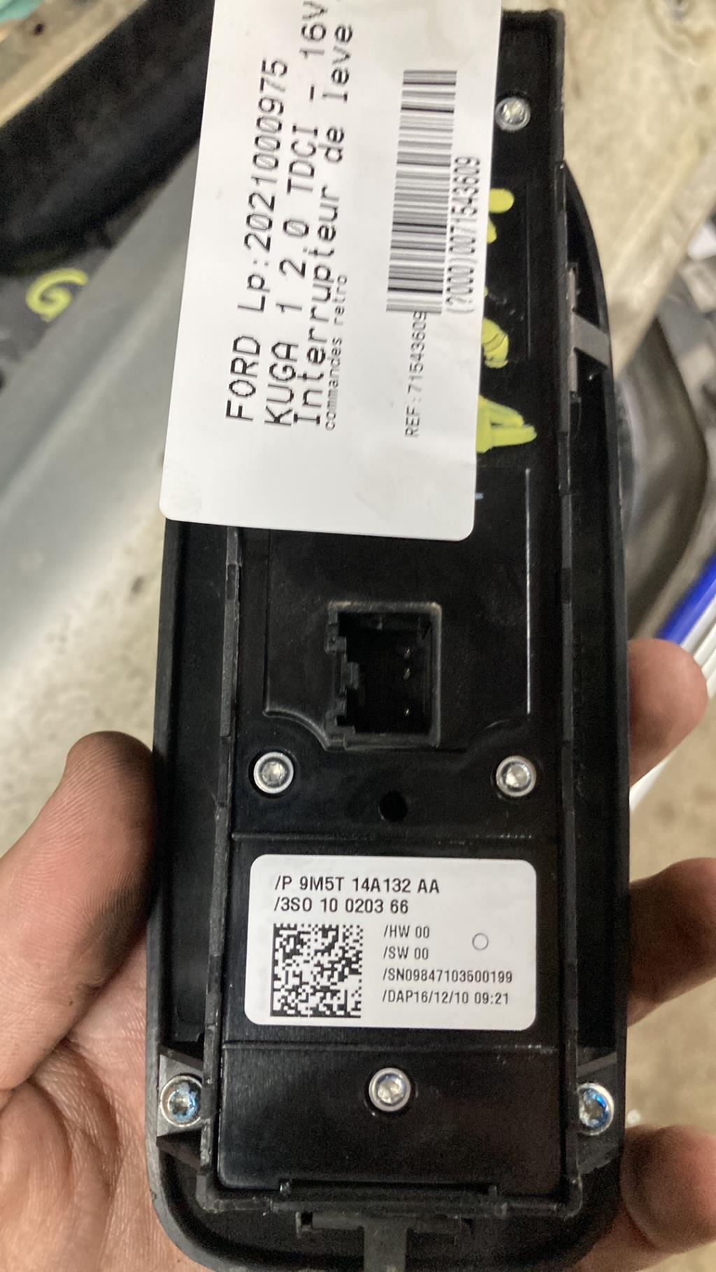 Interruttore lavacristalli anteriore sinistro FORD KUGA 1  - 1