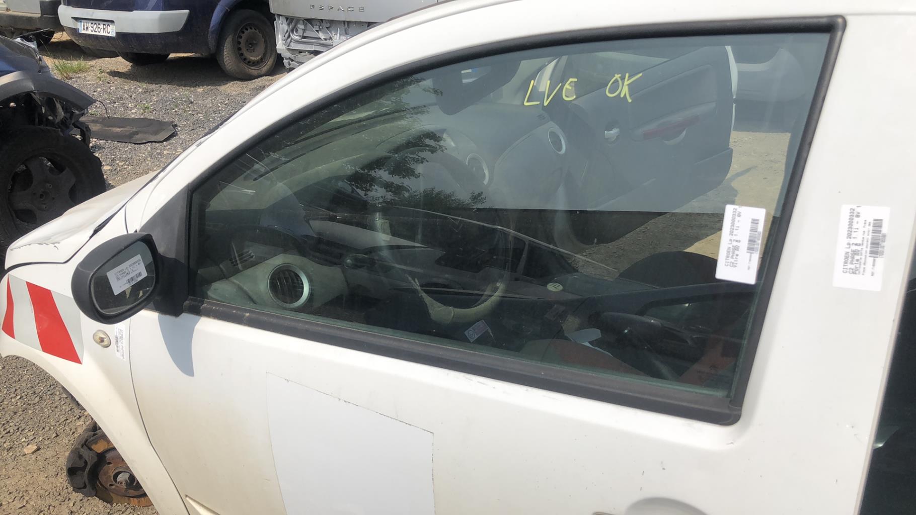 Vetro anteriore sinistro CITROEN C2 PHASE 2  - 1