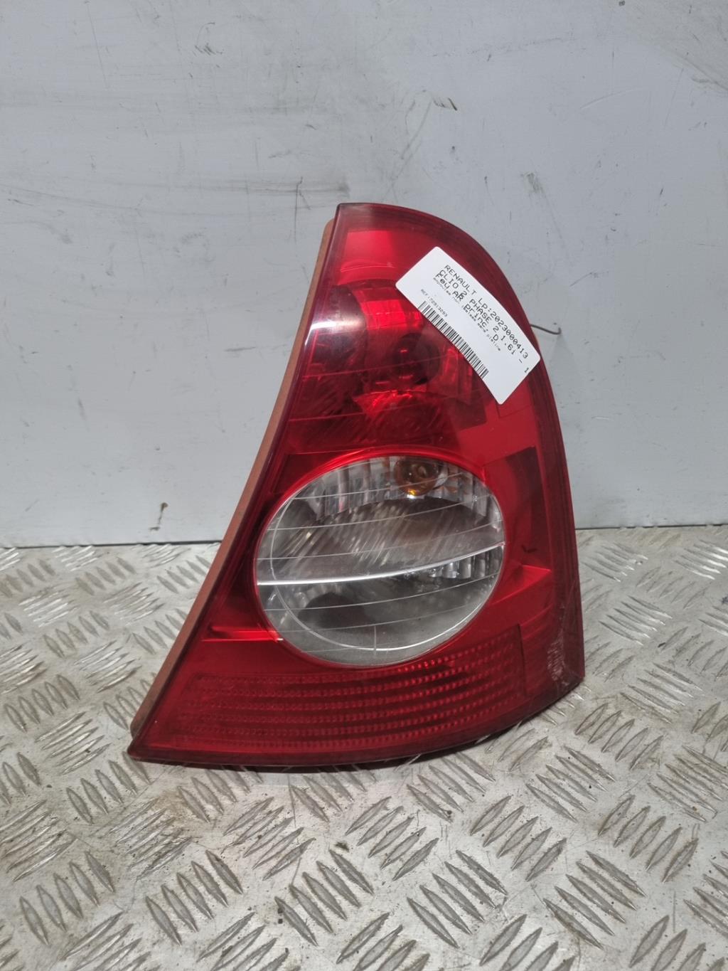 Fanale posteriore principale destro (luci) RENAULT CLIO 2 PHASE 2 Gasolina - 1