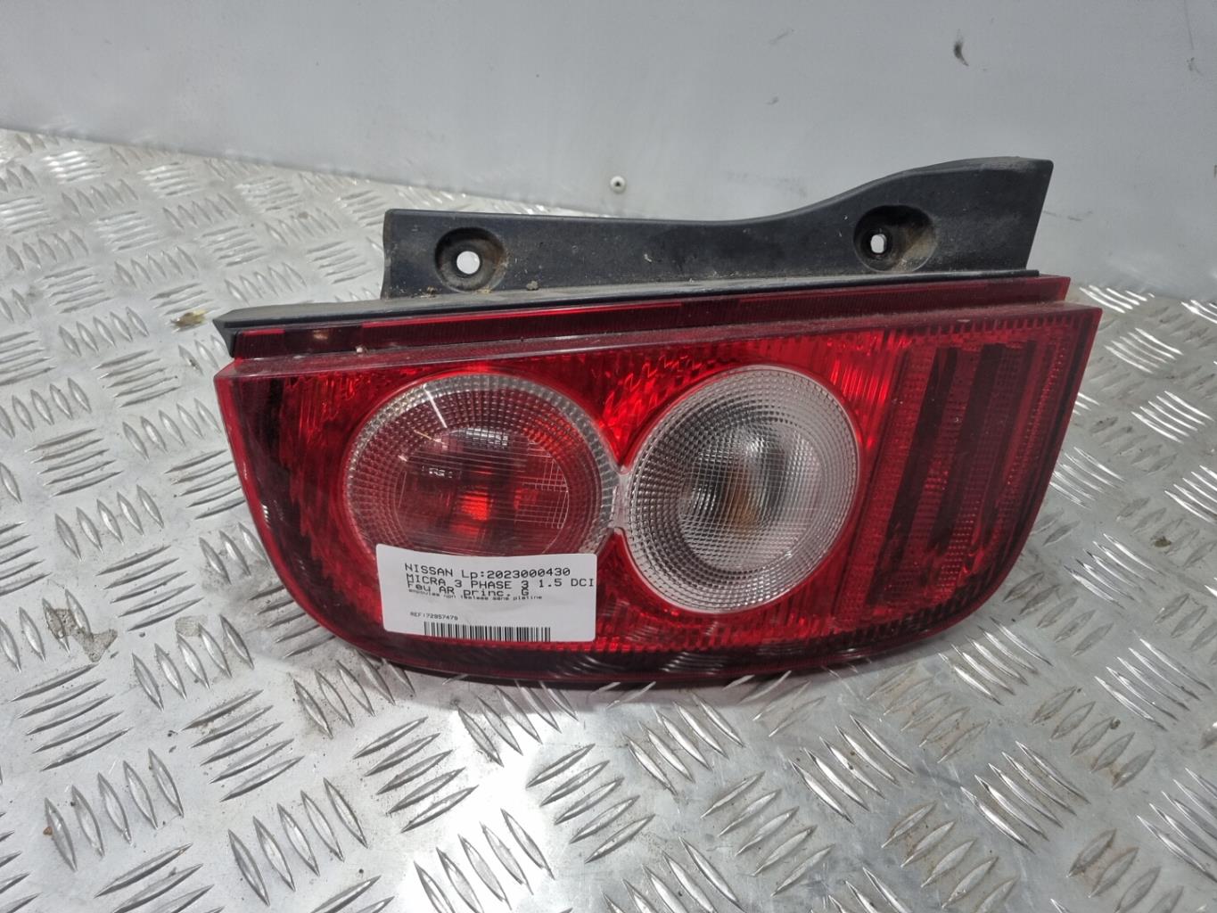 Fanale posteriore principale sinistro (luci) NISSAN MICRA 3 PHASE 3 Diésel - 1