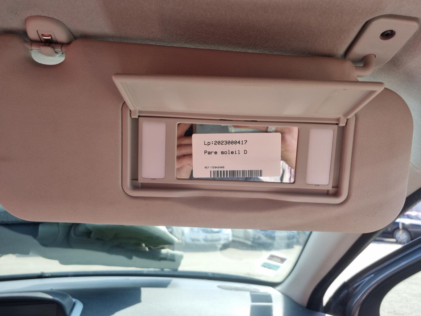 Visiera parasole destra PEUGEOT 207 PHASE 2 BREAK Diésel - 1