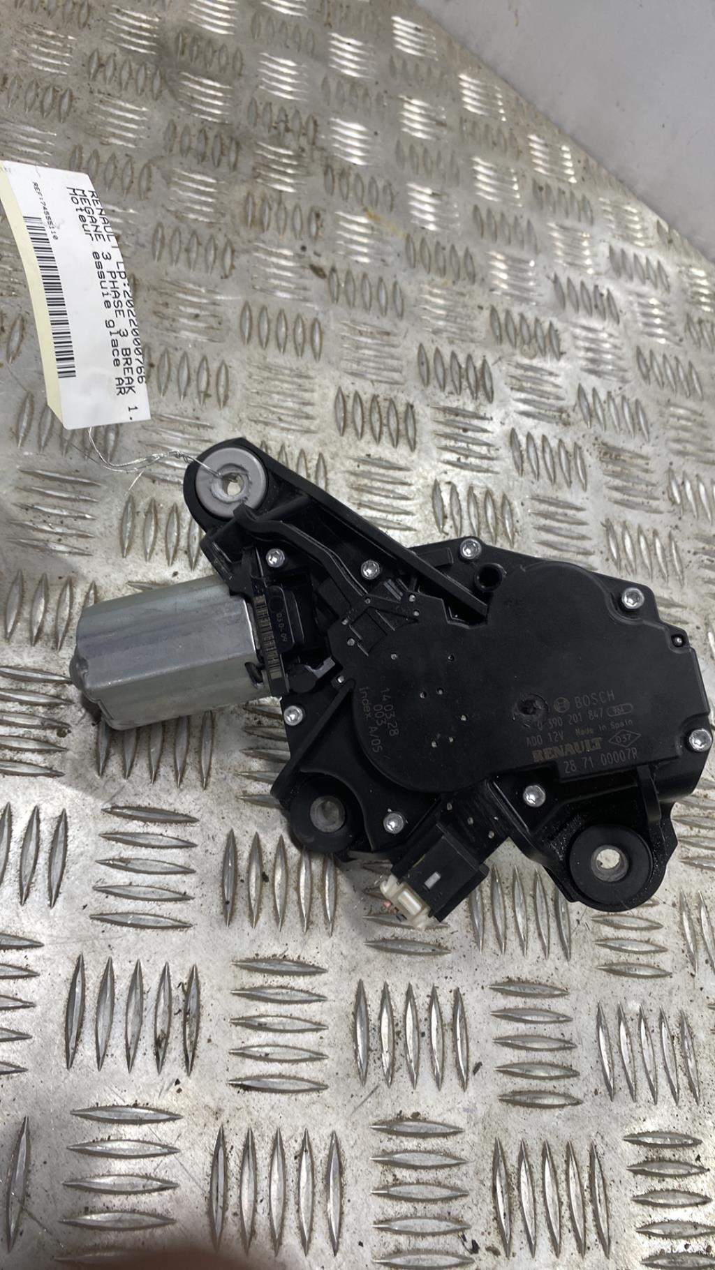 Motore tergicristallo posteriore RENAULT MEGANE 3 PHASE 3 BREAK Gasolina - 1