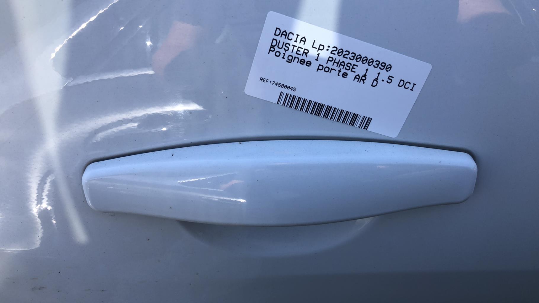 Maniglia portiera posteriore destra DACIA DUSTER 1 PHASE 1 Diésel - 1