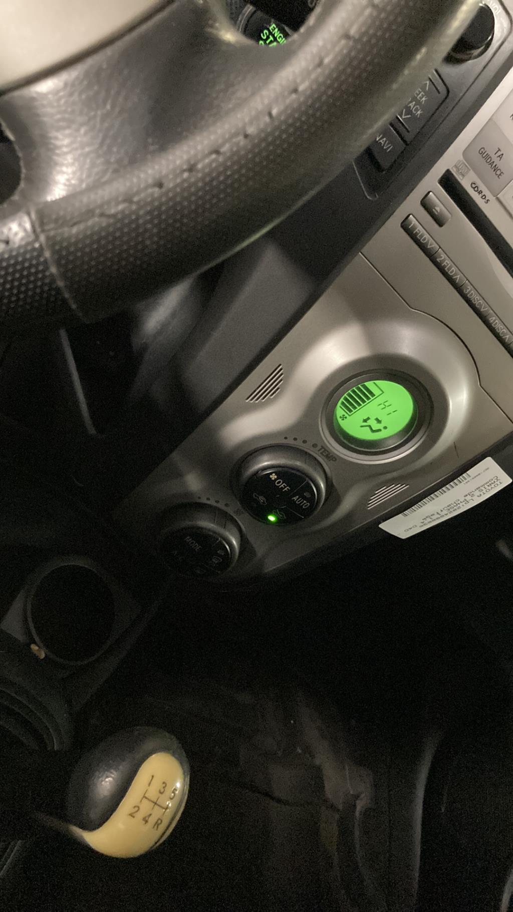 Commande chauffage TOYOTA YARIS 2 PHASE 1 Diesel - 1
