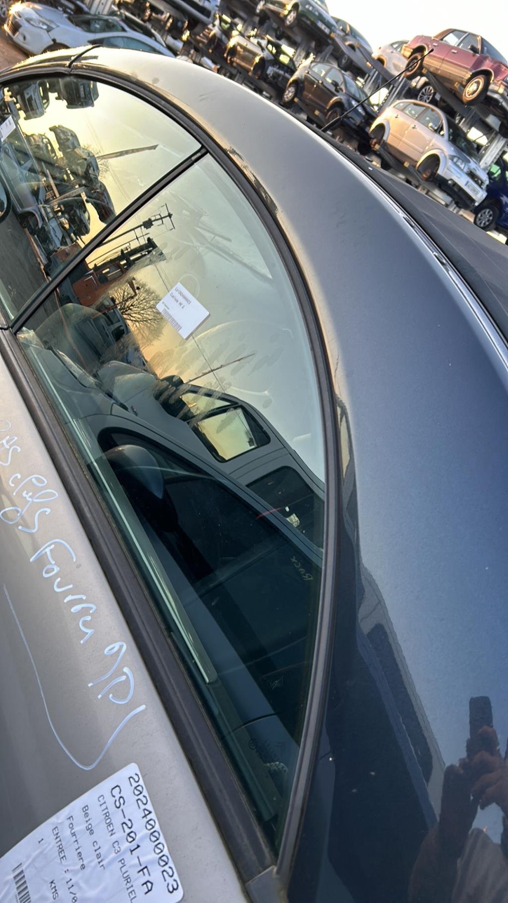 Vetro laterale fisso posteriore sinistro CITROEN C3 PLURIEL PHASE 1 CABRIOLET Diésel - 1