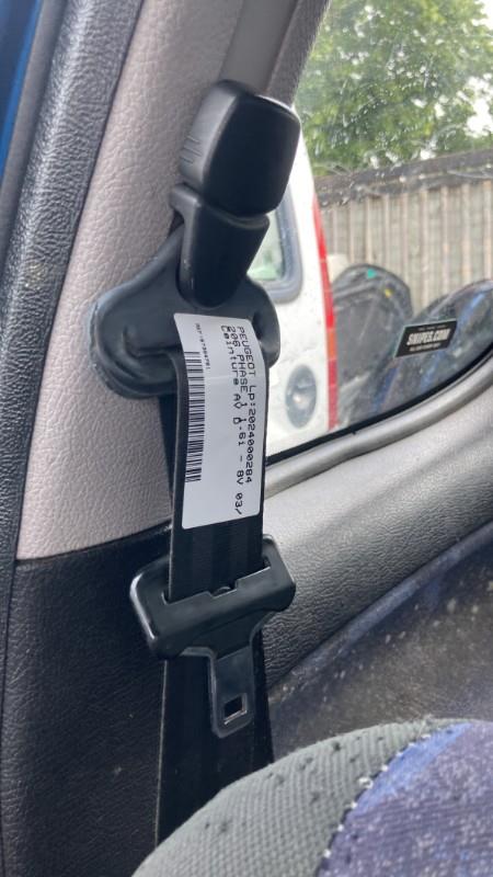Cintura di sicurezza anteriore destra PEUGEOT 206 PHASE 1 Gasolina - 1