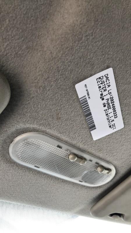 Eclairage de plafonnier DACIA DUSTER 1 PHASE 1 Diesel - 1