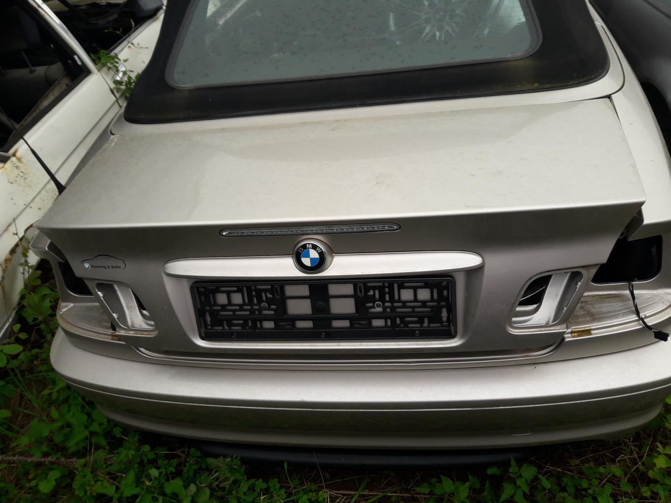Malle/Hayon arriere BMW SERIE 3 E46 CABRIO PHASE 2  - 1