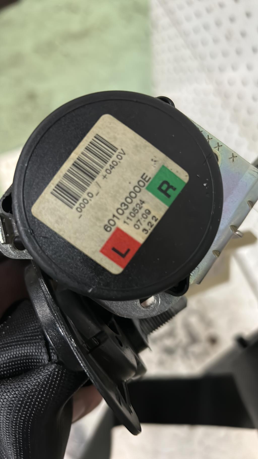 Ceinture arriere gauche MINI MINI 2 R56 PHASE 2  - 1