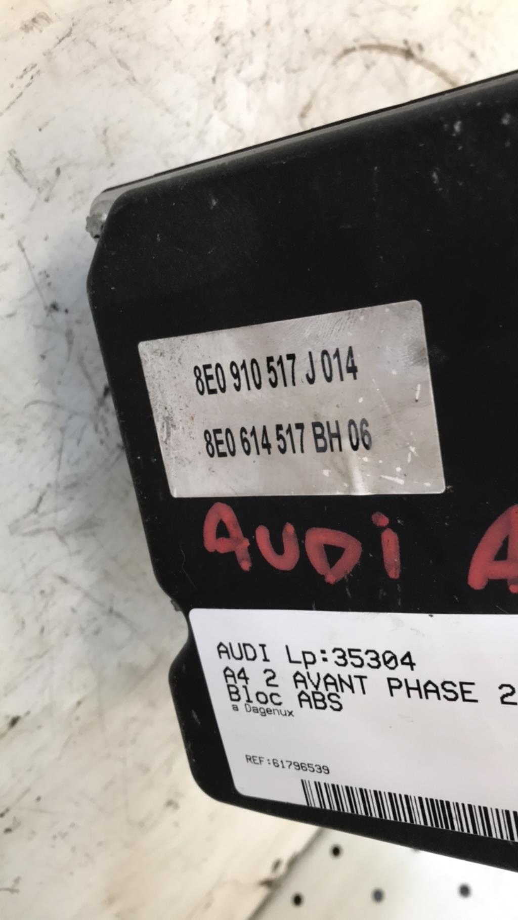 Bloc ABS (freins anti-blocage) AUDI A4 2  - 1