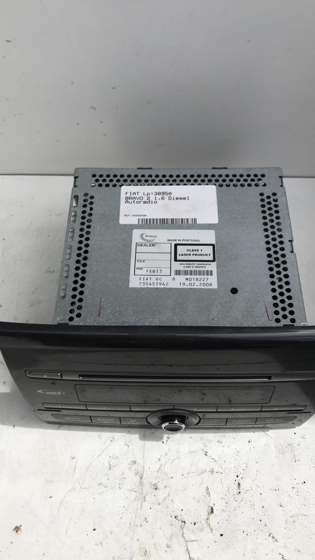 Autoradio FIAT BRAVO 2 Diesel - 1