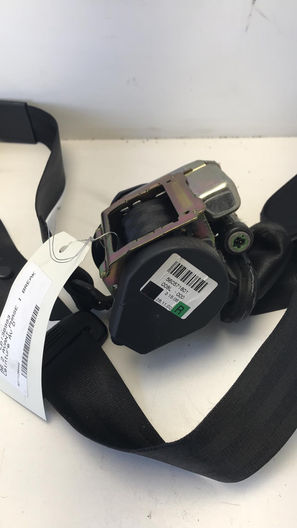 Ceinture avant droit AUDI A6 2 AVANT PHASE 1 BREAK  - 1