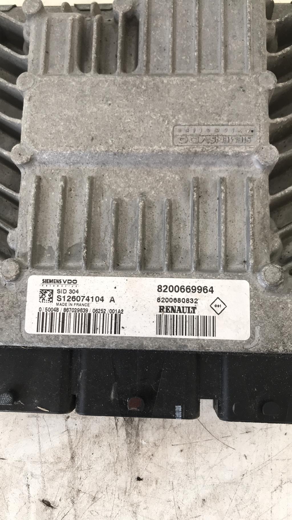 Calculateur RENAULT CLIO 3 PHASE 1 Diesel - 1