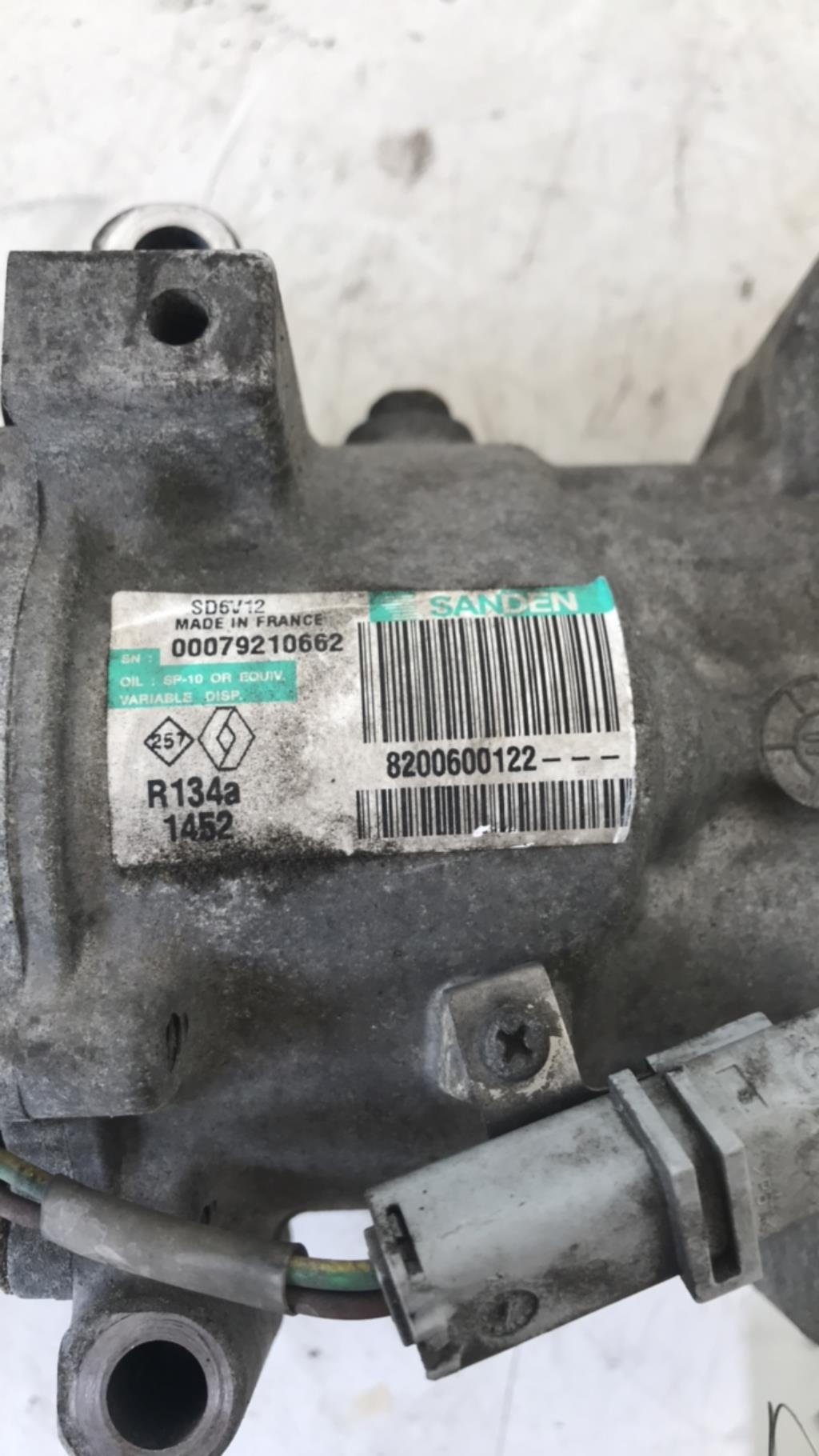 Compresseur clim RENAULT CLIO 3 PHASE 1 Diesel - 1