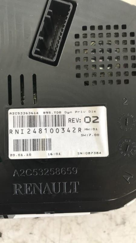 Compteur RENAULT MEGANE 3 PHASE 1 COUPE Diesel - 1