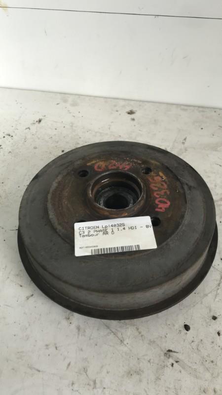 Tambour arriere droit CITROEN C3 2 PHASE 1 Diesel - 1