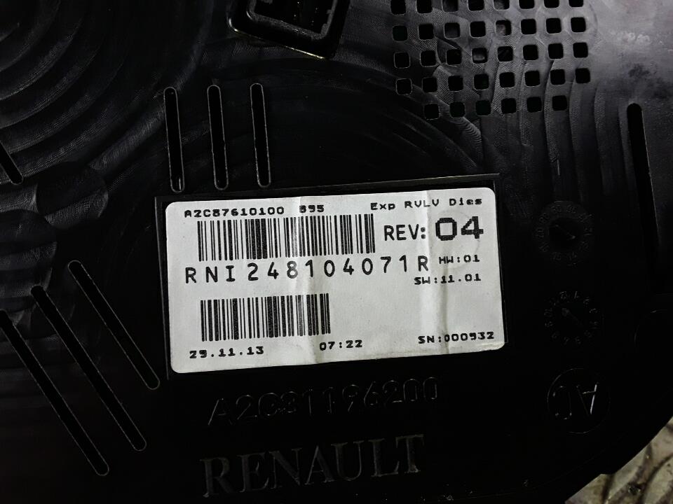 Compteur RENAULT MEGANE 3 PHASE 3 Diesel - 1