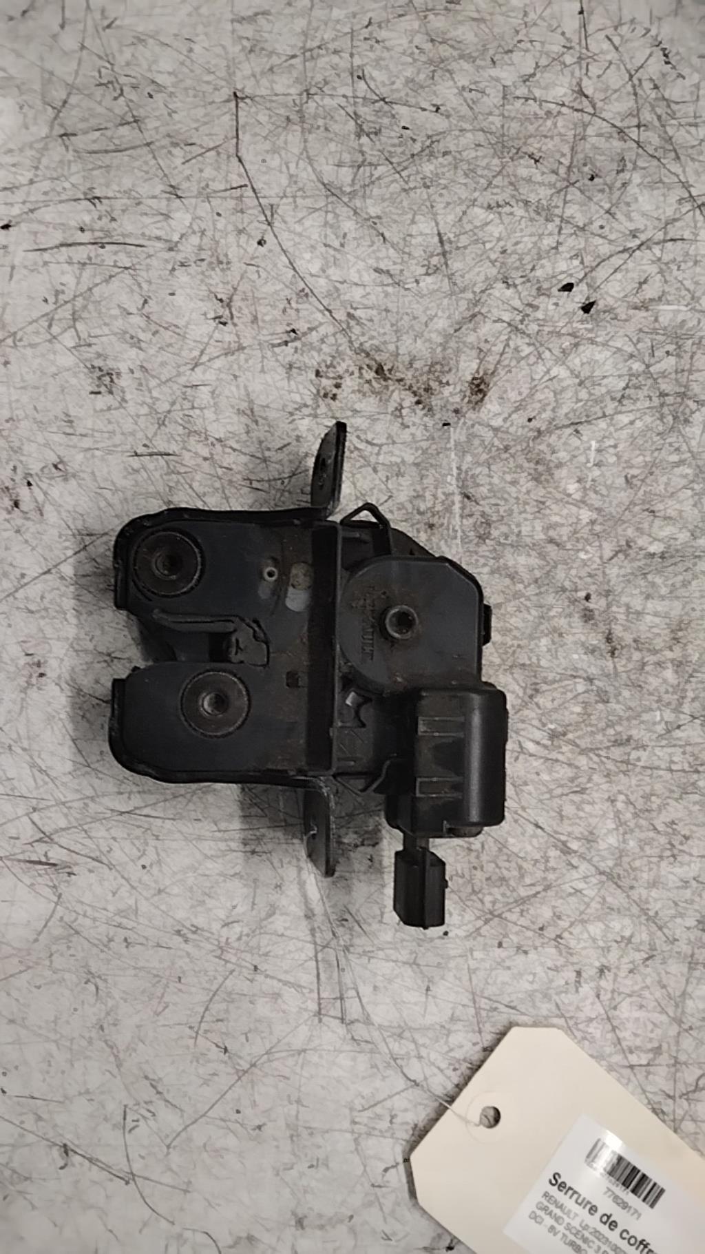Serrure de coffre RENAULT GRAND SCENIC 3 PHASE 1 Diesel - 1