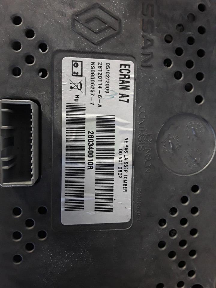 Ecran GPS RENAULT MEGANE 3 PHASE 1 Diesel - 1