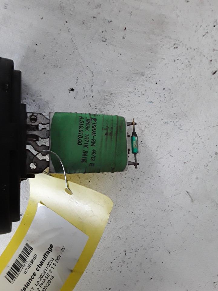 Resistance chauffage RENAULT KANGOO 2 PHASE 2 Diesel - 1