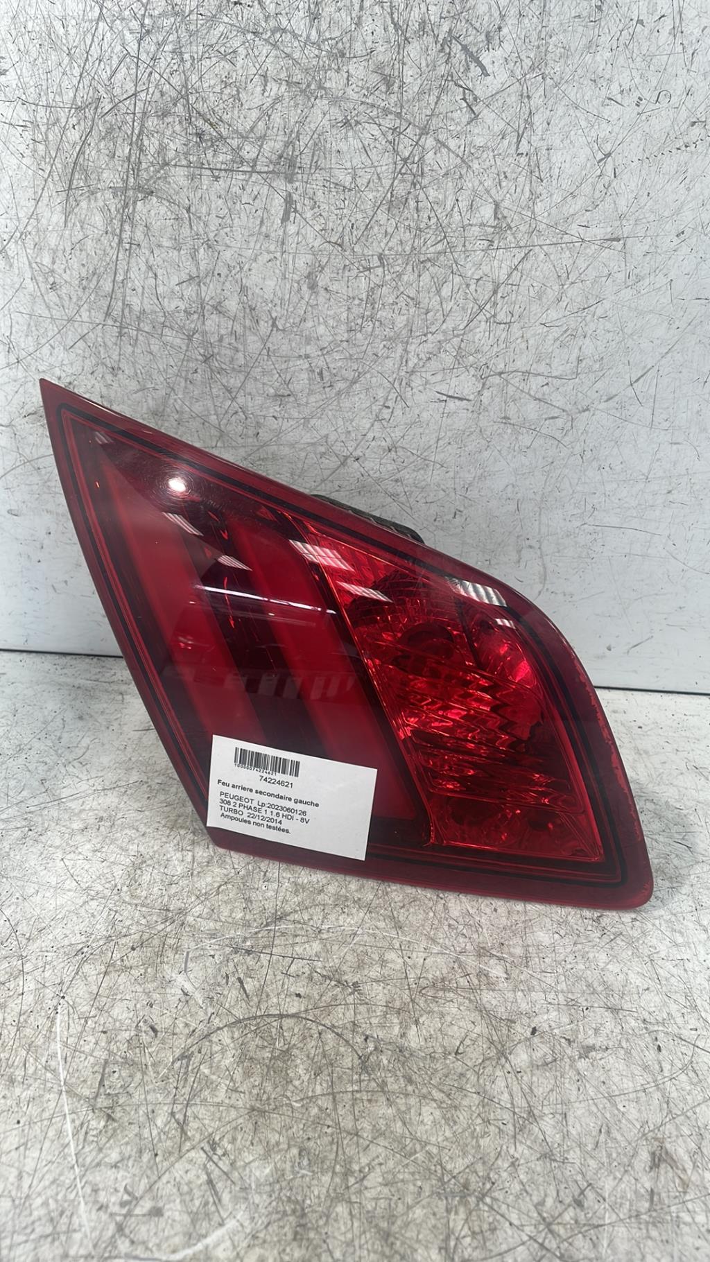 Feu arriere secondaire gauche (feux) PEUGEOT 308 2 PHASE 1 Diesel - 1