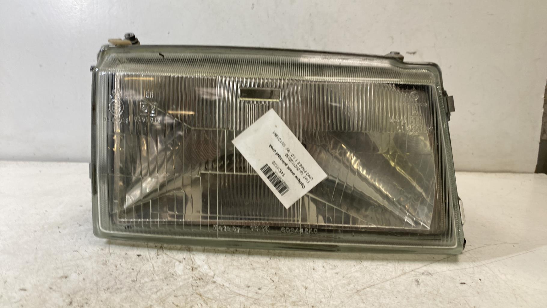 Gruppo ottico anteriore principale destro (luci)(faro) FIAT UNO PHASE 1 Gasolina - 1