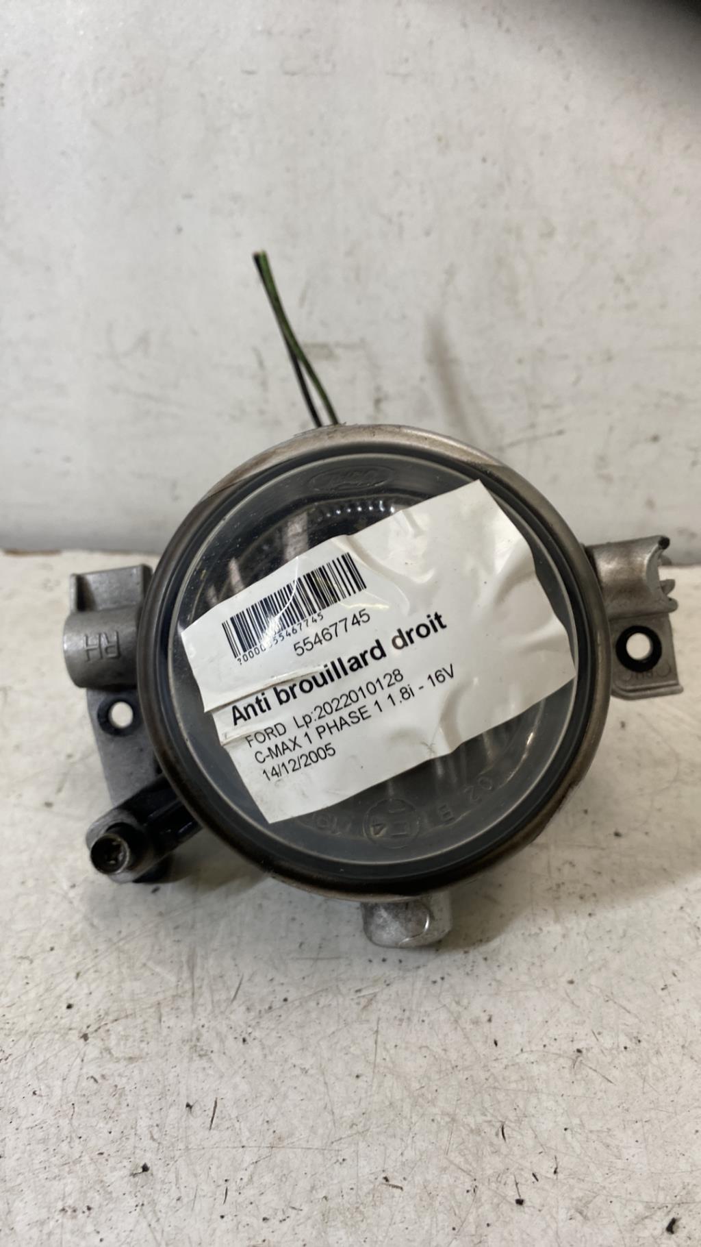 Fendinebbia destro (luci) FORD C-MAX 1 PHASE 1 Gasolina - 1