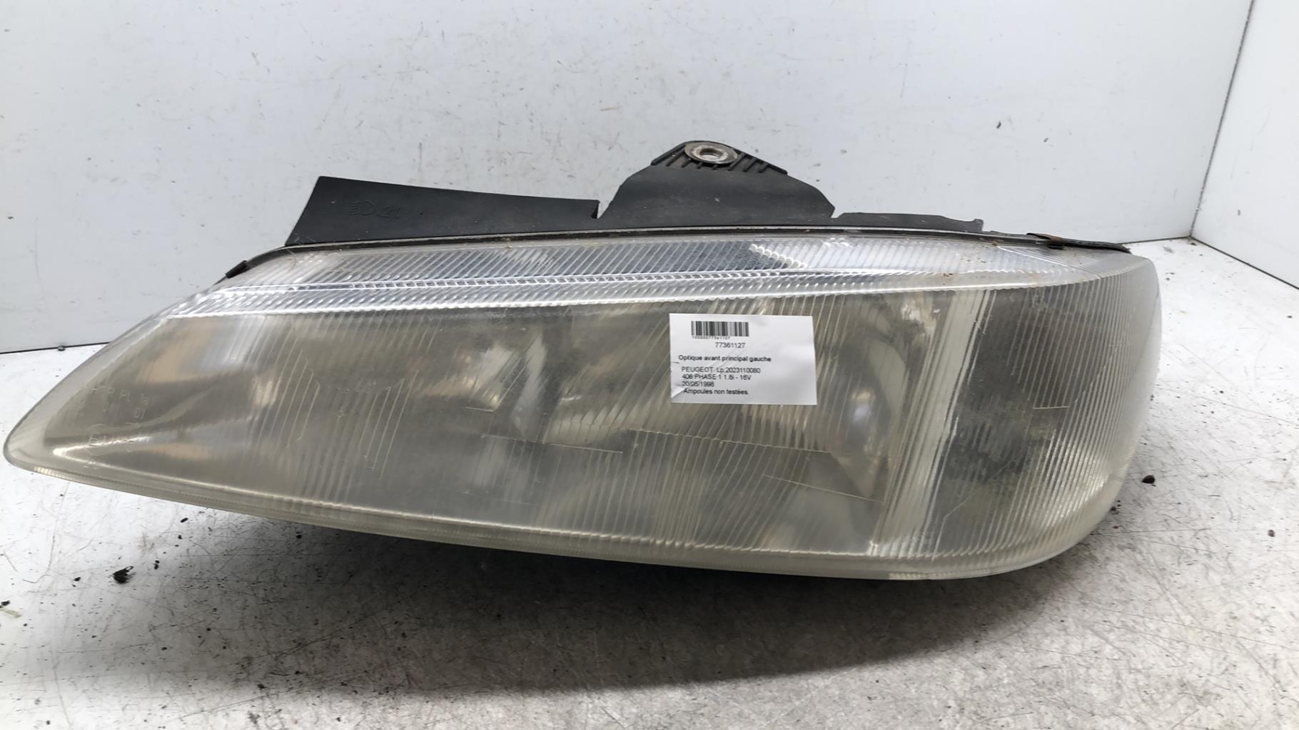 Gruppo ottico anteriore principale sinistro (luci)(faro) PEUGEOT 406 PHASE 1 Gasolina - 1