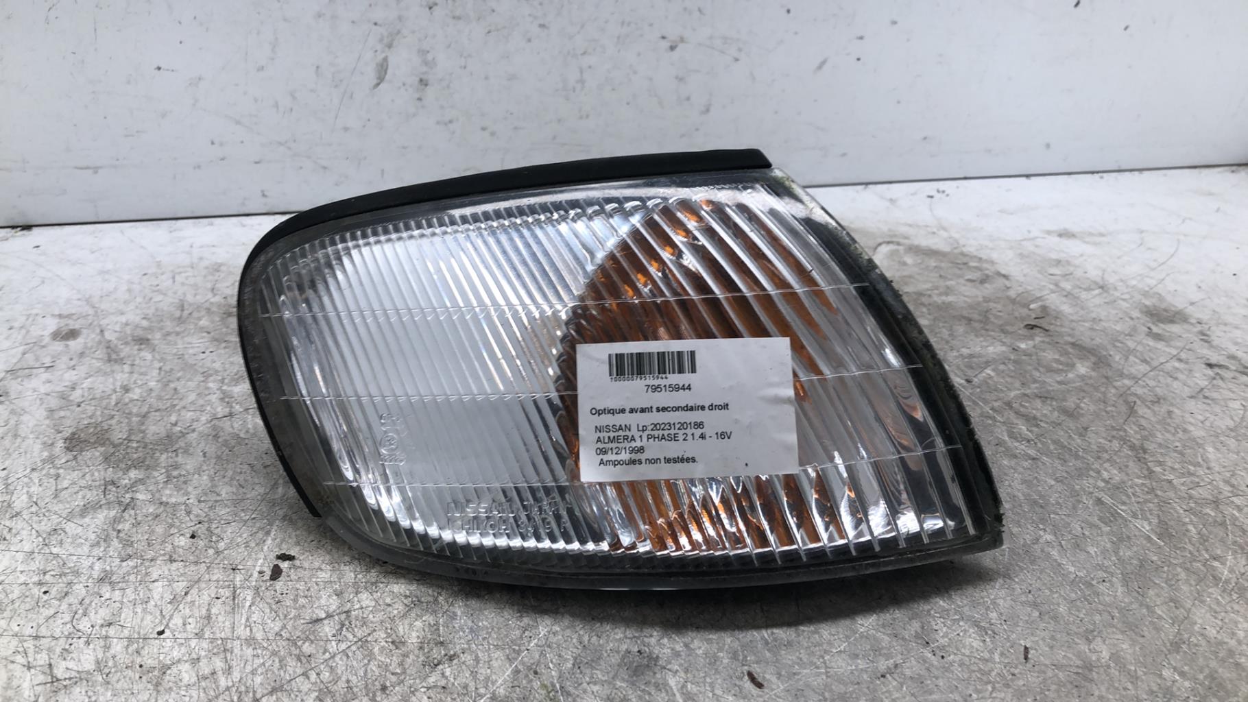 Gruppo ottico anteriore secondario destro (luci)(freccia) NISSAN ALMERA 1 PHASE 2 Gasolina - 1