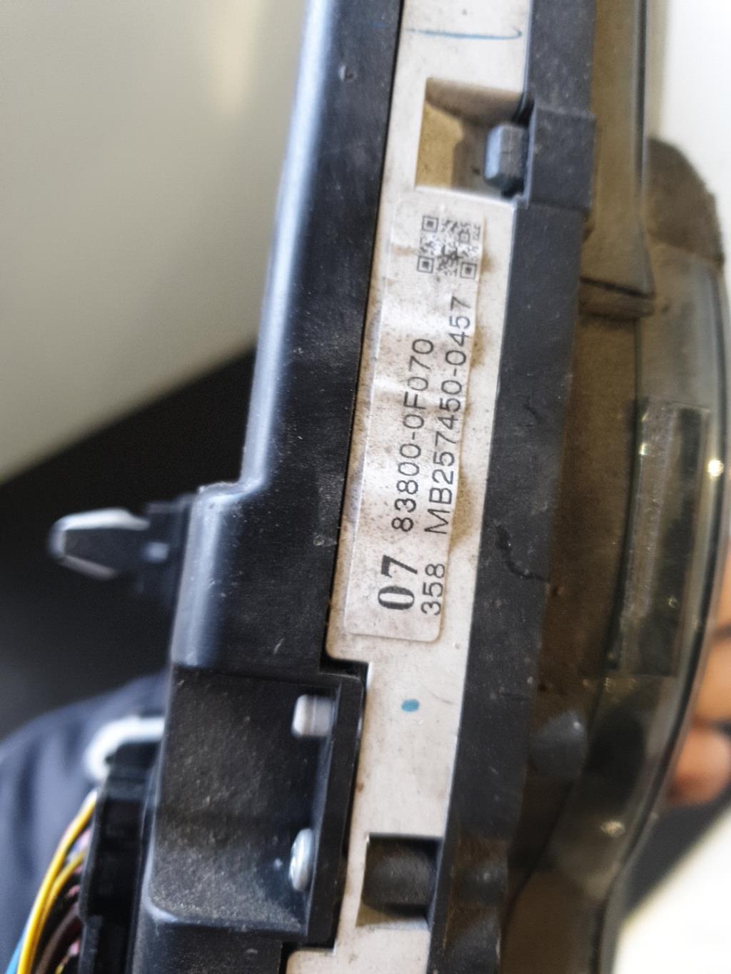 Compteur TOYOTA VERSO PHASE 1 Diesel - 1