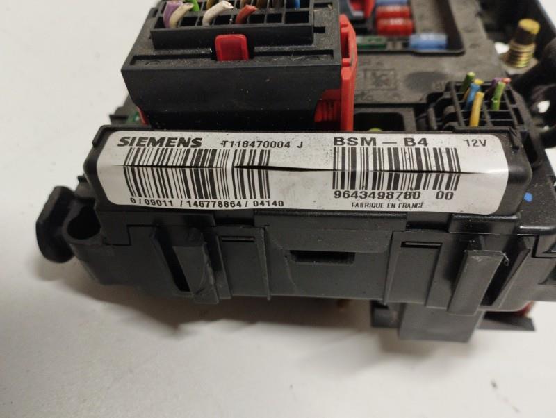 Boitier servitude moteur (BSM) PEUGEOT 206 PHASE 2 BREAK Diesel - 1