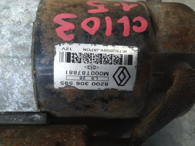 Motor de arranque RENAULT CLIO 3 PHASE 2 Diésel - 1