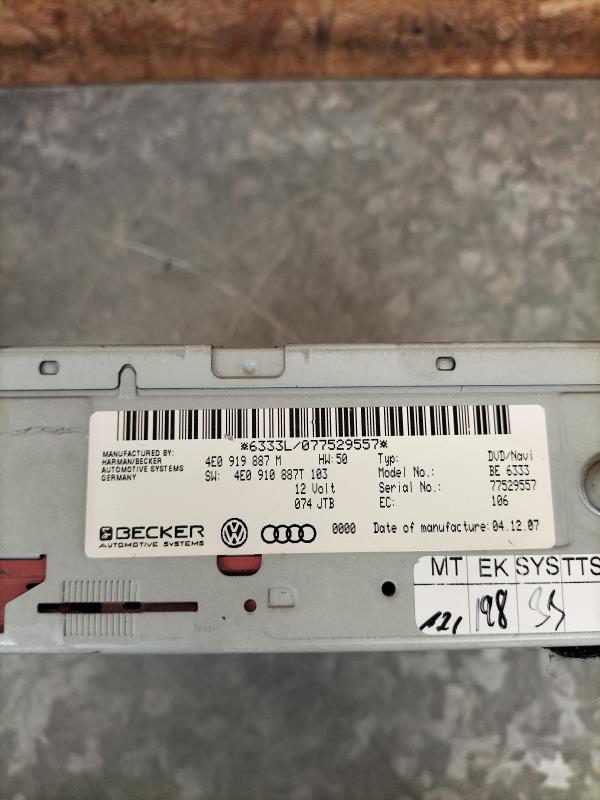 Chargeur CD AUDI A4 3 PHASE 1 Diesel - 1
