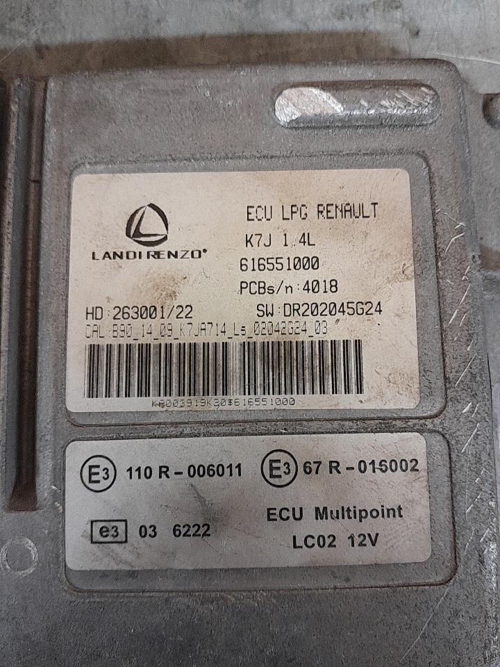 Centralina DACIA SANDERO 1 Gasolina/GLP - 1