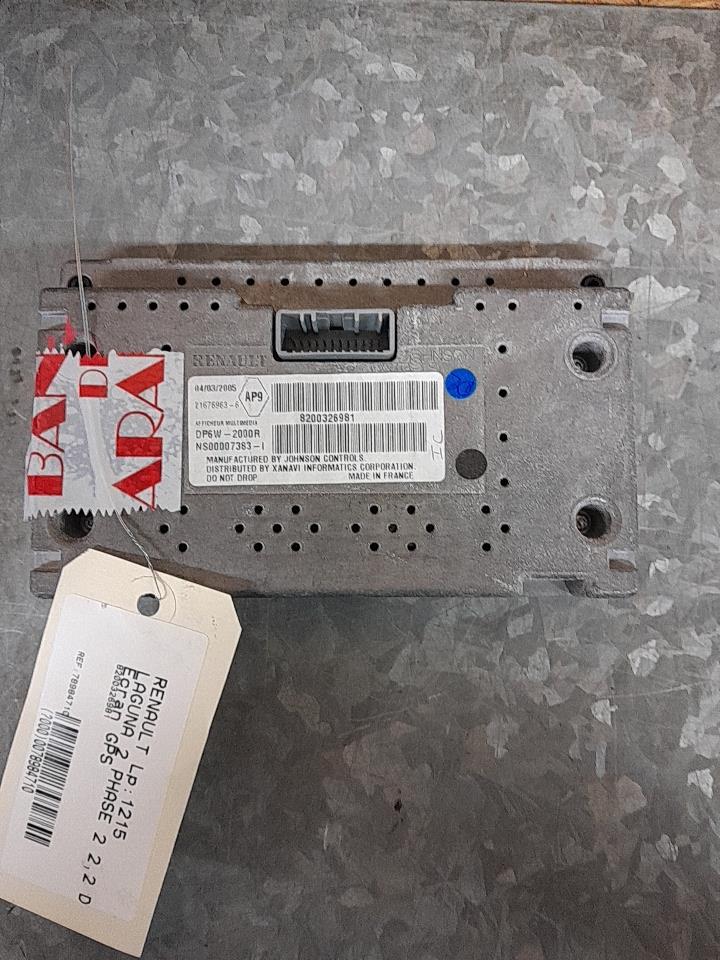 Ecran GPS RENAULT LAGUNA 2 PHASE 2 Diesel - 1