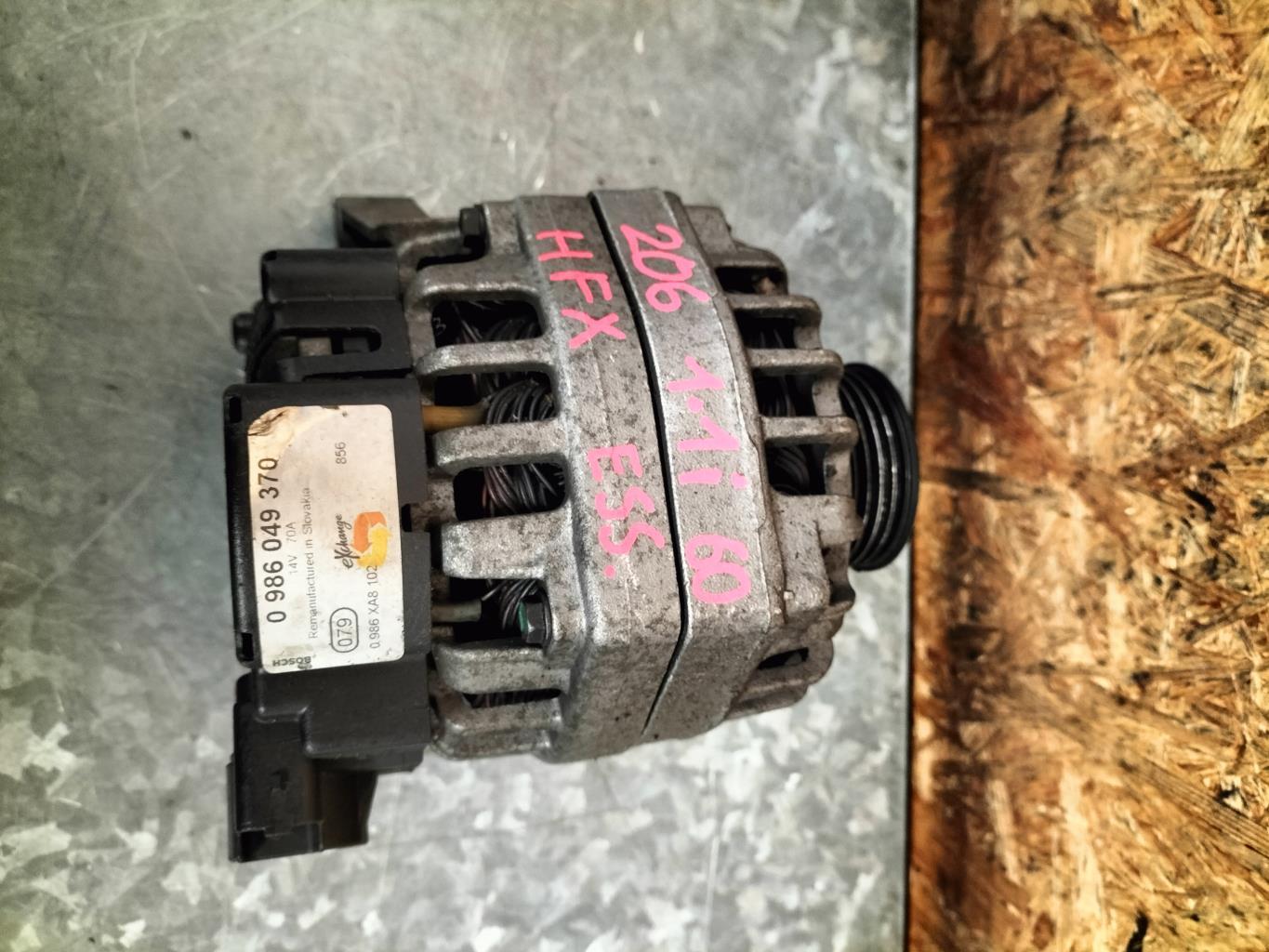 Alternatore PEUGEOT 206 PHASE 2 Gasolina - 1